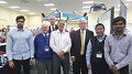 Hariharan (UTS Alumni) R7 STEMSEL NSW Manager with Richards Bill Spurr R3 & Royal Adelaide Show STEMSEL competitions judges John Phillips TWC USYD R4 Miro Barry Grear Past President of UN WFEO